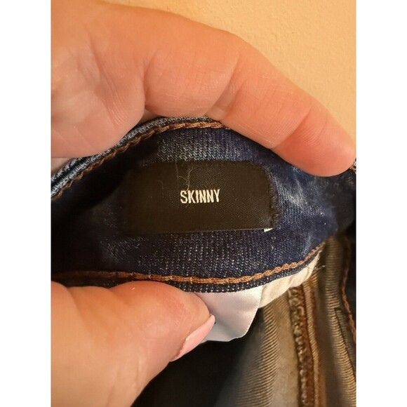 Express Denim Jeans Skinny 29X32 Blue Jeans - Picture 4 of 5